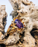 14K Amethyst ring.