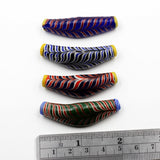 Elbow shaped Feather Beads.  MA 081