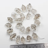Strand of Natural Large Herkimer Quartz Crystals 079