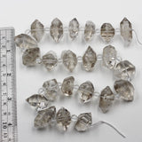 Strand of Natural Large Herkimer Quartz Crystals 079