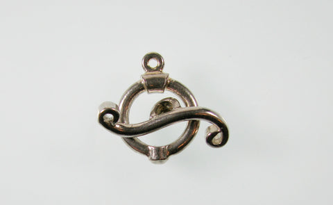 Handmade Sterling Silver Toggle Jewelry Clasp