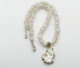 Sterling Silver & Fresh Water Pearl Necklace