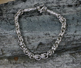 Sterling Silver handmade link chain